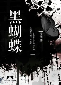 《黑蝴蝶》封面