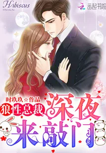 《狼性总裁，深夜来敲门》封面